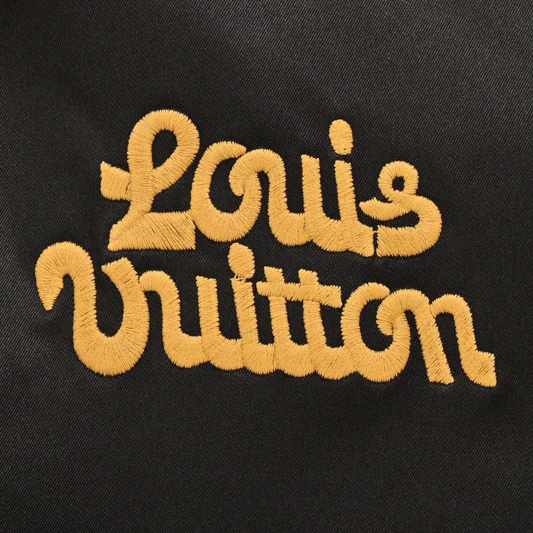 Louis Vuitton & Tyler 24Fw Floral Removable Lamb Fleece Collar Jacket Jacket